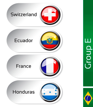 Группа E. Чемпионат мира по футболу 2014
