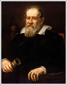 Галилео Галилей (Galileo Galilei) - портрет ученого
